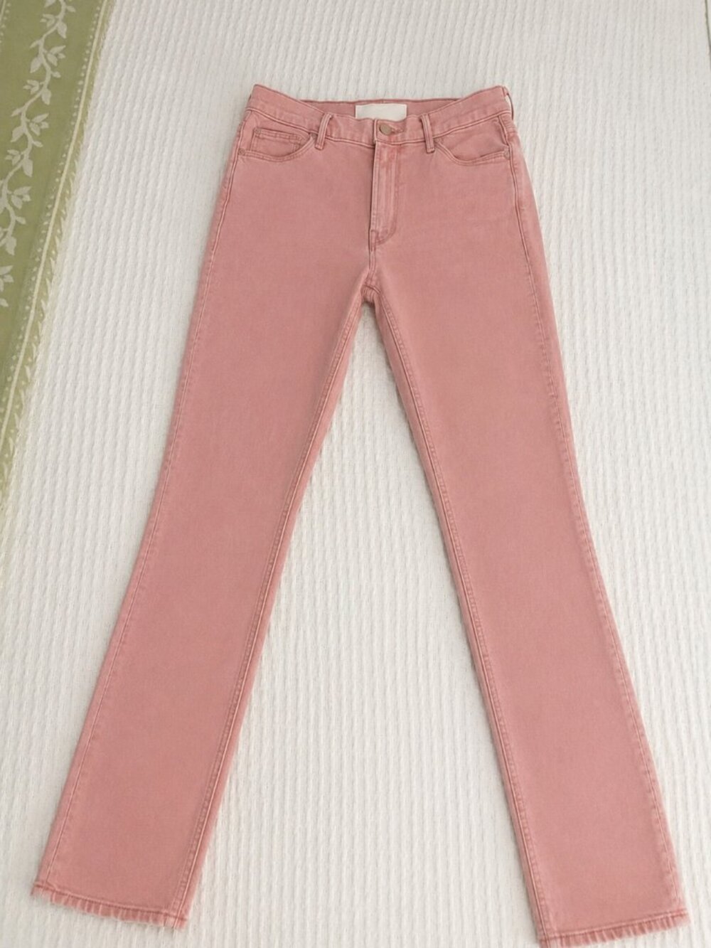 MOTHER Nantucket Red Skinny Jeans